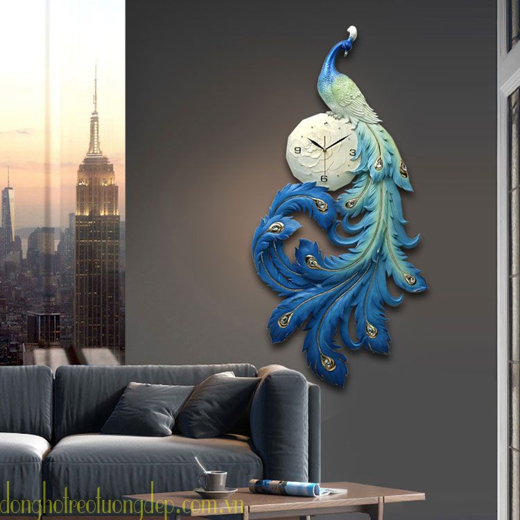 đồng hồ nghệ thuật treo tường đẹp cho nội thất