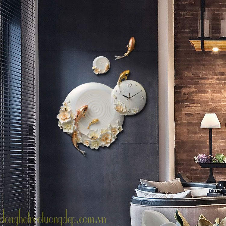mẫu đồng hồ treo tường nghệ thuật