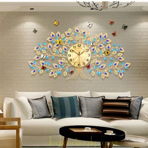 Mẫu Đồng hồ nghệ thuật cây kim tiền DHD001